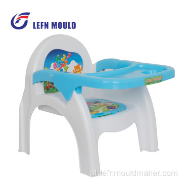 Cadeiras Moldes de plástico, Molde de injeção de plástico para cadeira de bebê, Molde de injeção de cadeira de bebê Taizhou Kids Fabricante de plástico